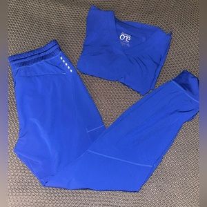 BARCO royal blue scrub set